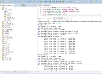 SOLVED:Program which simulates the queuing and service of airline passengers