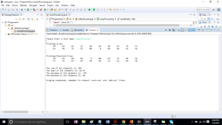 Program 6 -ArrayProcessing Solved