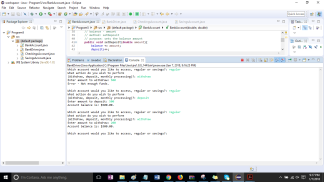 Program 5 - BankAccount Solution