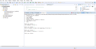 Implementing a Doubly Linked List