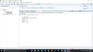 Program 1 - Hello world