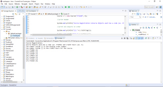 Design and code a simple Java application that defines a class Solved