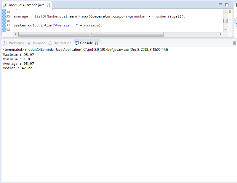 605.201 Module 14 Solved