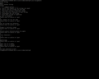 CSE 110 – Assignment 3 Solution