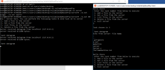 Implementation of a Reliable File Transfer Service over UDP Solution