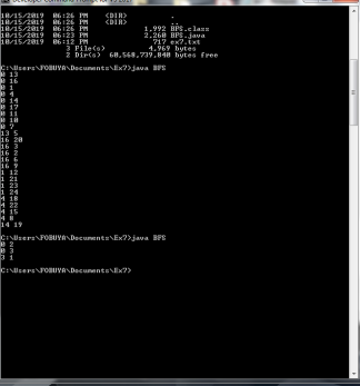 CSCI203 Exercise 7 – Breadth First Search Solved
