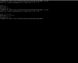 COP3502C Midterm Assignment # 2