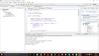 SOLUTION: program that considers a class that keeps track of the sales of an item