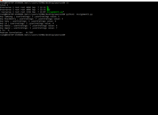 Assignment 1 Python Solution