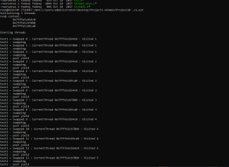CSE 330 - Operating Systems Project #1 Solved