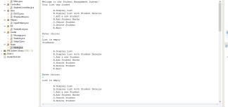 Student Management System Solved