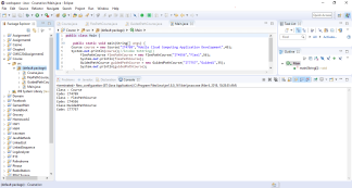 Application  to define a Java class called Course