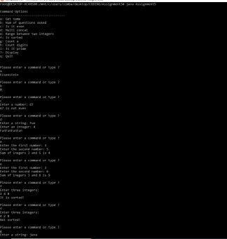 CSE 110 - Assignment #5 Solved