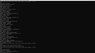 INFO2680-061 Project - Rolodex Solved