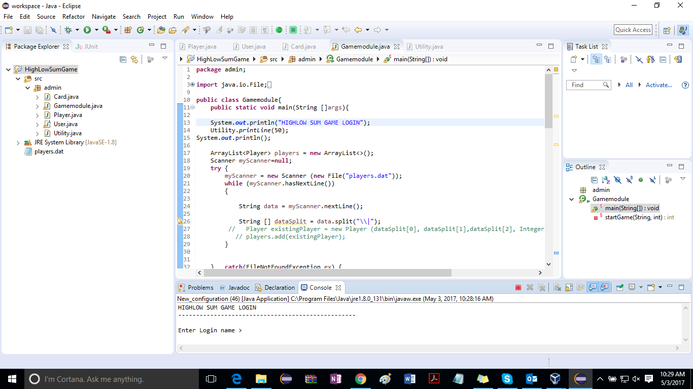 Assignment 2: HighLow Sum Game Solved