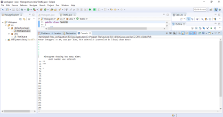 COP 2800 (Java Programming) Project #5 - Histogram