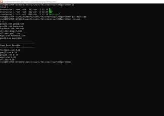 Simplified PageRank Algorithm Solved