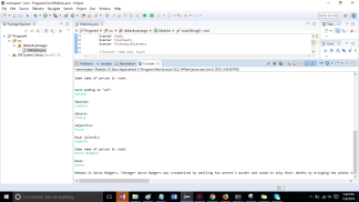 Program 4 - MadLibs