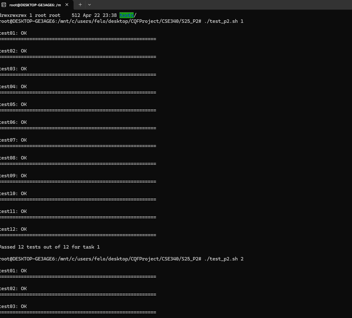 CSE340 SPRING 2025 Project 2 Solved